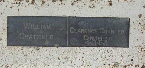 CHATFIELD Clarence Charles -1953 grave.jpg
